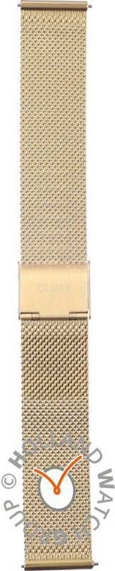 CLUSE La Bohème Mesh horlogeband van roestvrijstaal CS1401101009