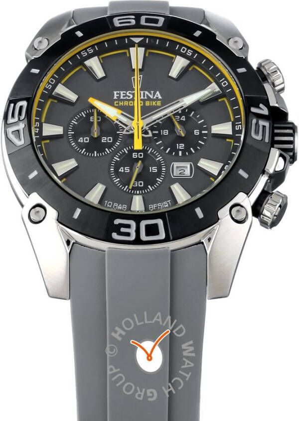 Festina Orologio Uomo Cronografo Chrono Bike 2021 , Grijs, Heren