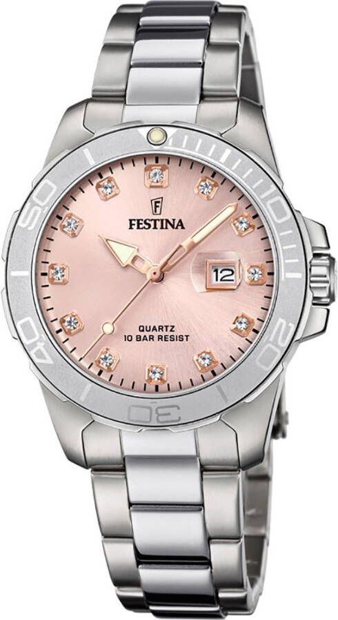 Festina Orologio Solo Tempo Collezione Boyfriend , Roze, Dames