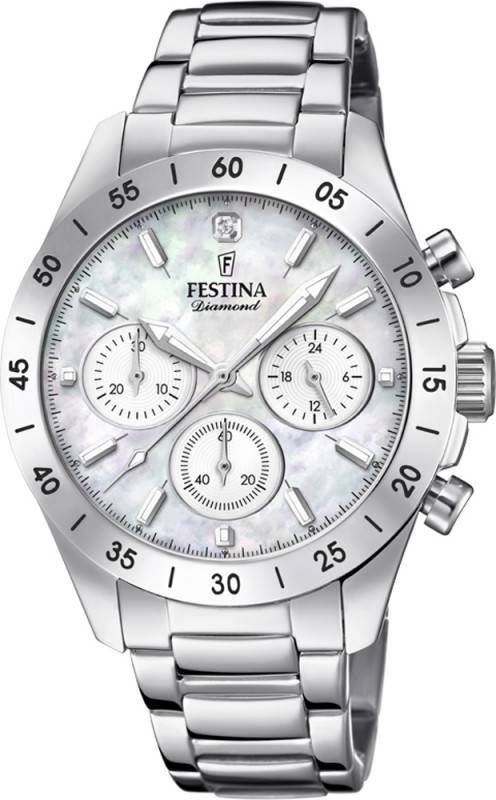 Festina Orologio Cronografo Collezione , Grijs, Dames