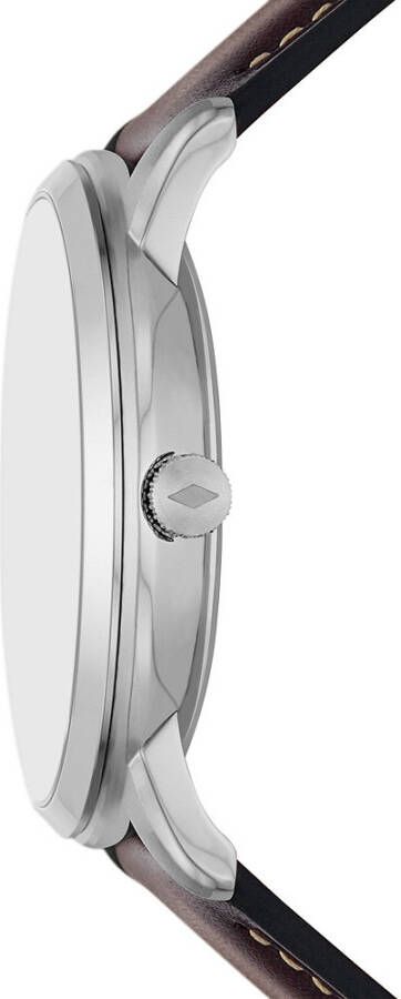 Fossil horloge FS5905 Neutra Minimalist donkerbruin