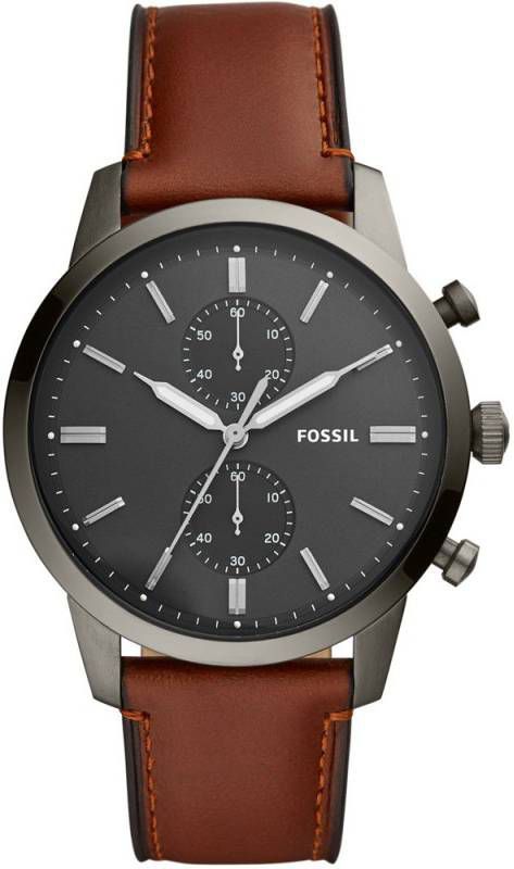 Fossil horloge Townsman FS5522 bruin