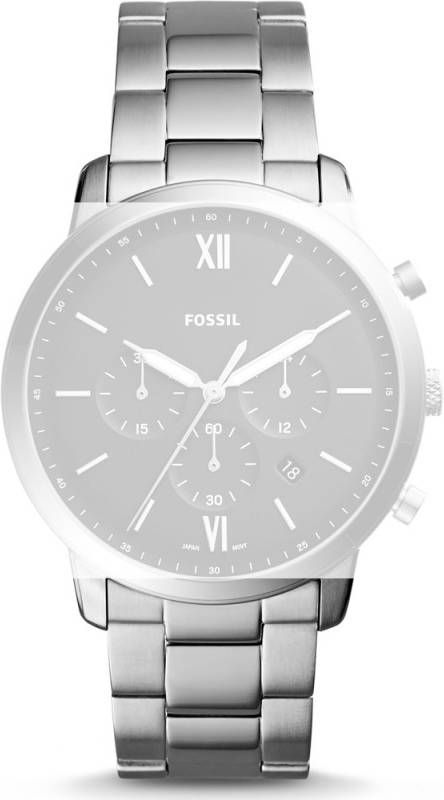Fossil Straps AFS5384 FS5384 Neutra Chrono Horlogeband