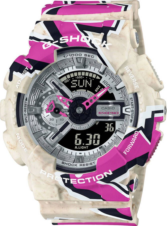 G-SHOCK G Shock Classic Style GA 110SS 1AER Street Spirit 1983 horloge