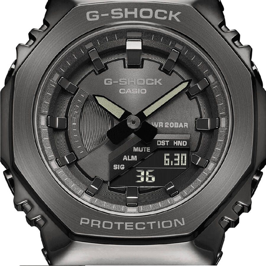 G-SHOCK G Shock Classic Style GM S2100B 8AER Metal Covered CasiOak Lady horloge