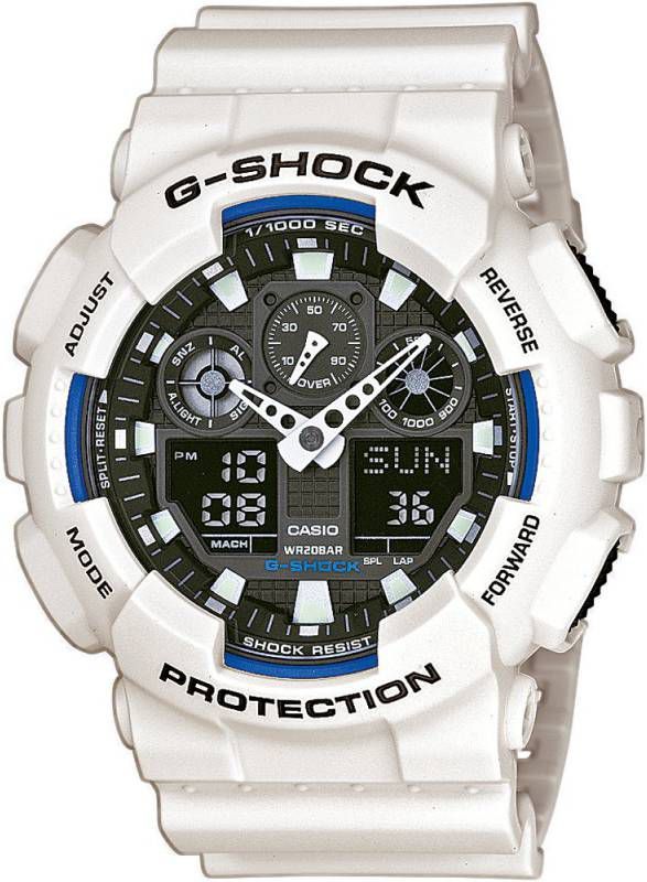 G-SHOCK G Shock Classic Style GA 100B 7AER Ana Digi horloge
