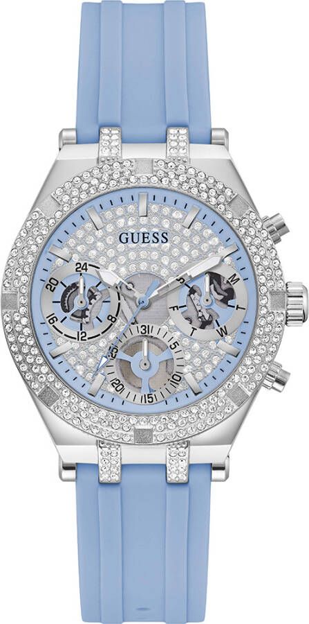 Guess Multifunctioneel Horloge Met Kristallen