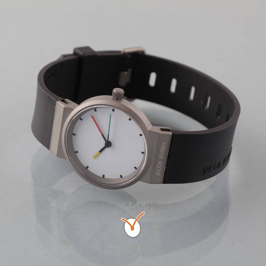 Jacob Jensen JJ652 652 Titanium horloge