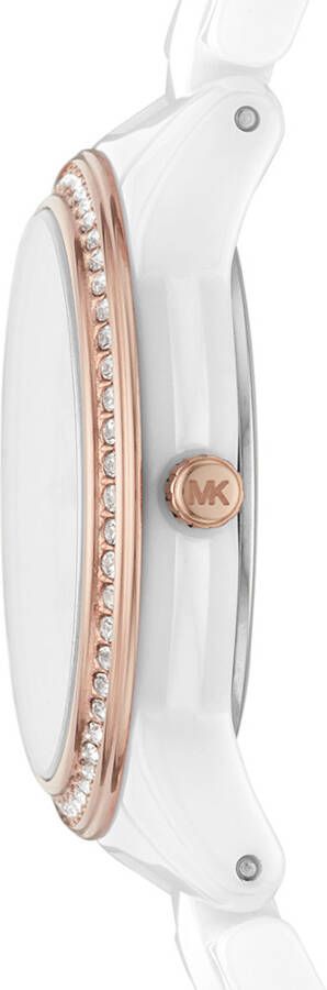 Michael Kors horloge MK6840 Runway Mercer wit