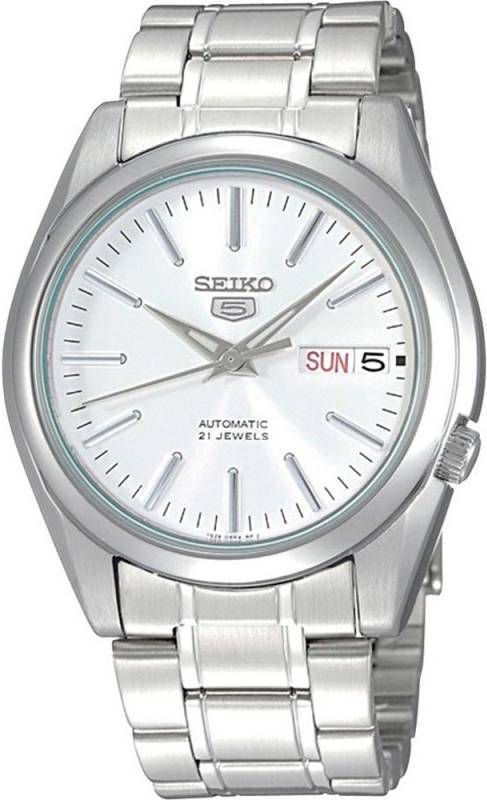 Seiko horloge SNKL41K1 zilverkleurig