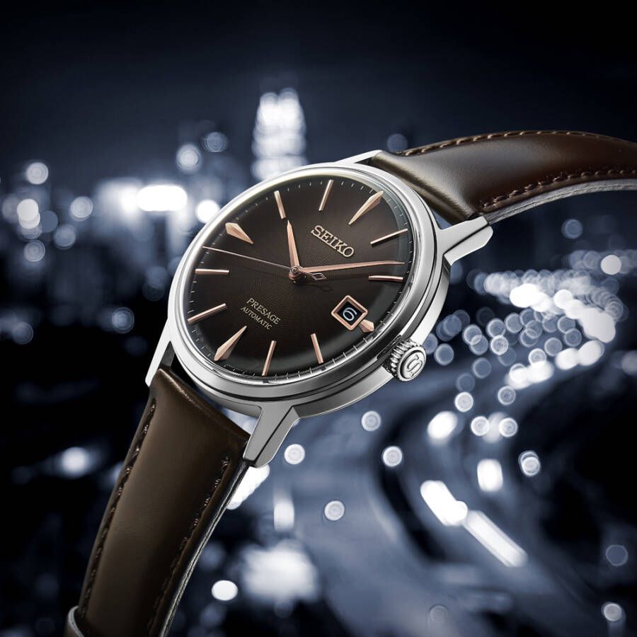 Seiko Presage SRPJ17J1 Presage Cocktail Time The Aviation horloge