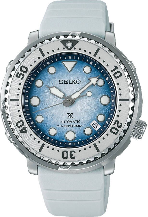 Seiko Save the Ocean SRPG59K1 Prospex Antarctica Tuna Save the Ocean horloge