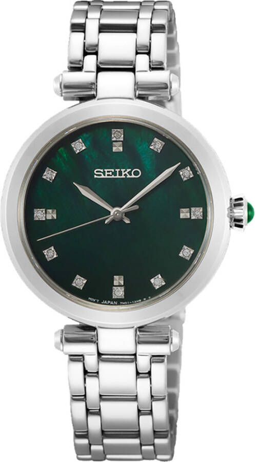 Seiko Horloges SRZ535P1 Zilverkleurig