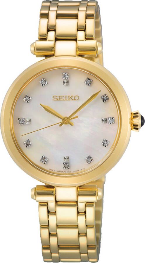 Seiko Horloges SRZ536P1 Goudkleurig