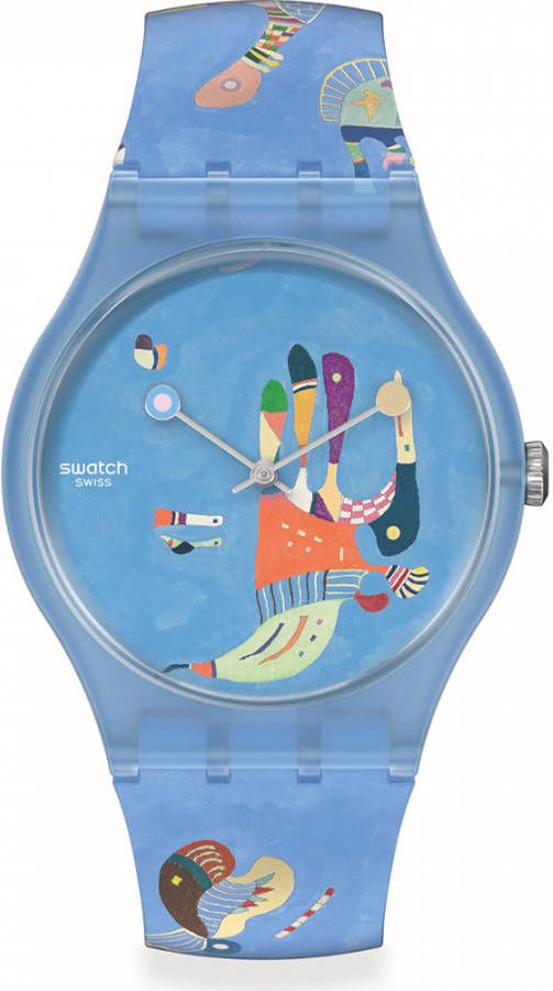 Swatch NewGent SUOZ342 x Centre Pompidou horloge