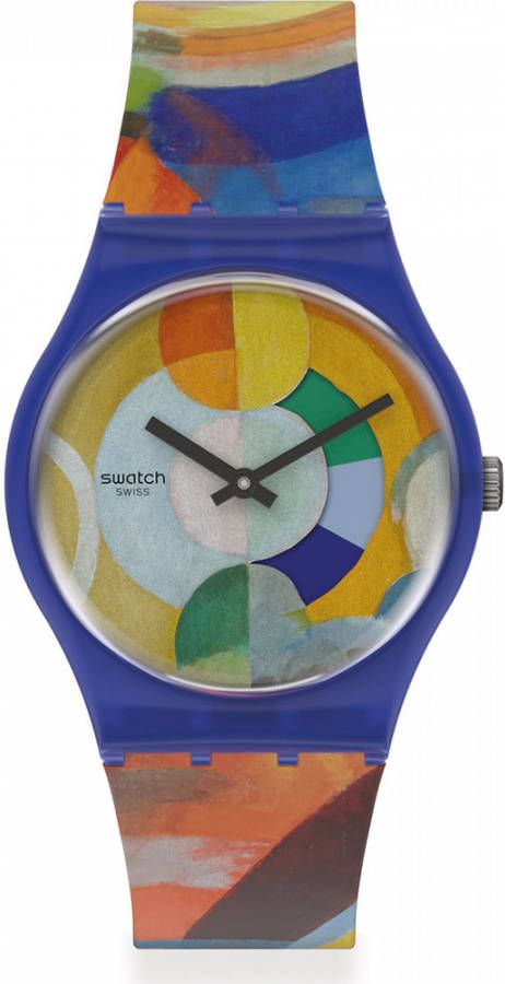Swatch NewGent GZ712 x Centre Pompidou horloge