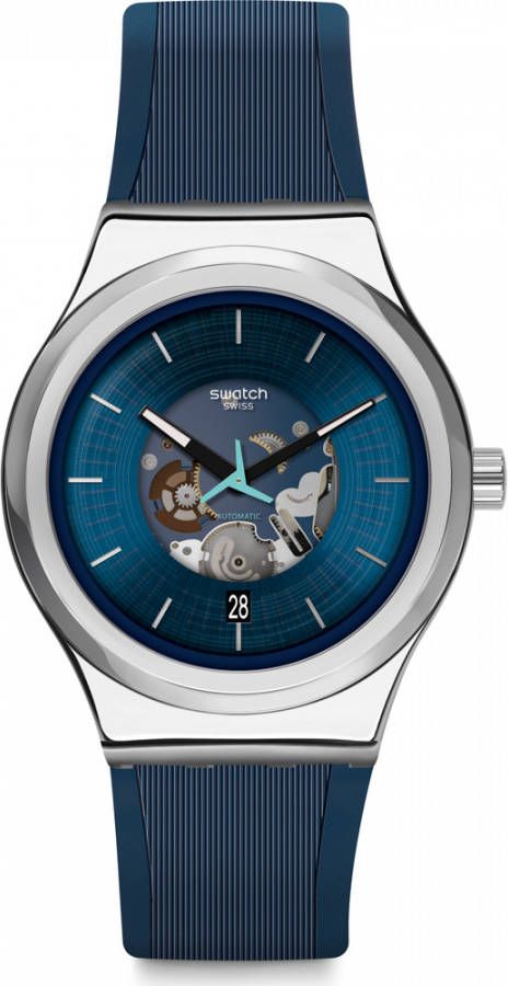 Swatch Sistem 51 YIS430 Bluerang horloge