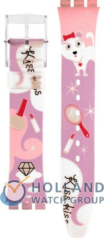 Swatch Standard Gents Strap AGE208 GE208 Dulce Cat Horlogeband