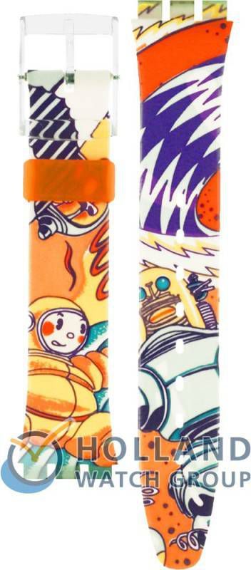 Swatch Standard Gents Strap AGG118 GG118 Yuri Horlogeband