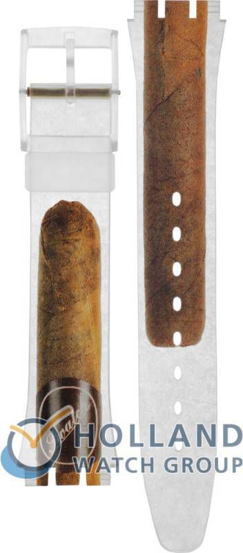 Swatch Standard Gents Strap AGK250 GK250 Cigar Horlogeband