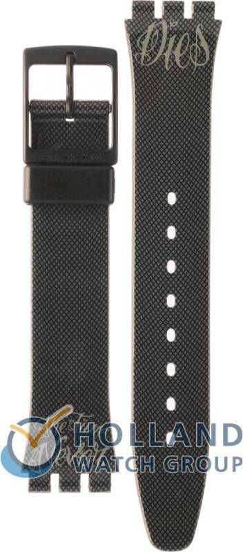 Swatch Standard Gents Strap AGM180 GM180 Time Never Dies Horlogeband