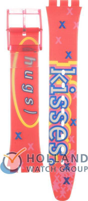 Swatch Standard Gents Strap AGN181 GN181 Kiss Horlogeband