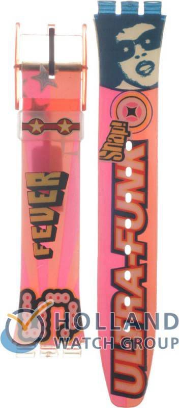 Swatch Standard Gents Strap AGR138 GR138 Ultrafunk Horlogeband