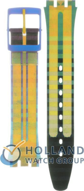 Swatch Standard Gents Strap AGZ207 GZ207 Bold Cat Horlogeband
