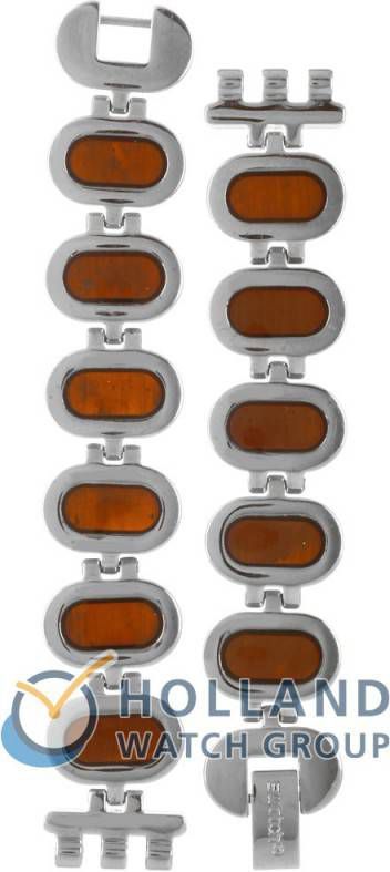 Swatch Standard Ladies Strap ALF111G LF111G Scale In Brown Horlogeband