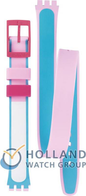 Swatch Standard Ladies Strap ALL117 LL117 Tropical Beauty Horlogeband