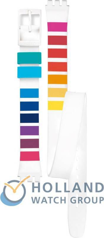 Swatch Standard Ladies Strap ALW149 LW149 Colorao Horlogeband