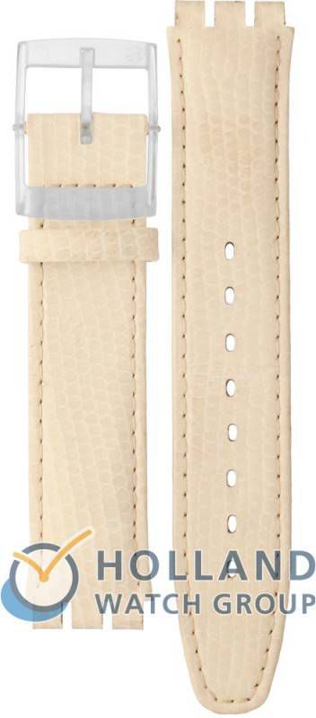 Swatch Chrono Strap ASCK400 SCK400 Whipped Cream Horlogeband