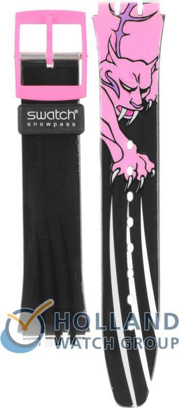 Swatch Access Strap ASKB105 SKB105 Marked Territory Horlogeband