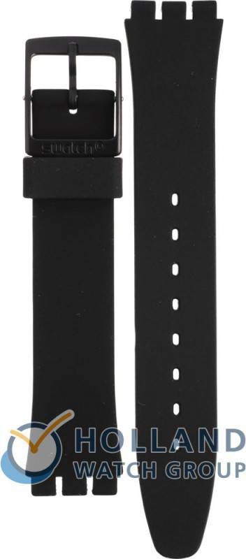 Swatch Standard Gents Strap AGB287 GB287 Silver Friend Too Horlogeband