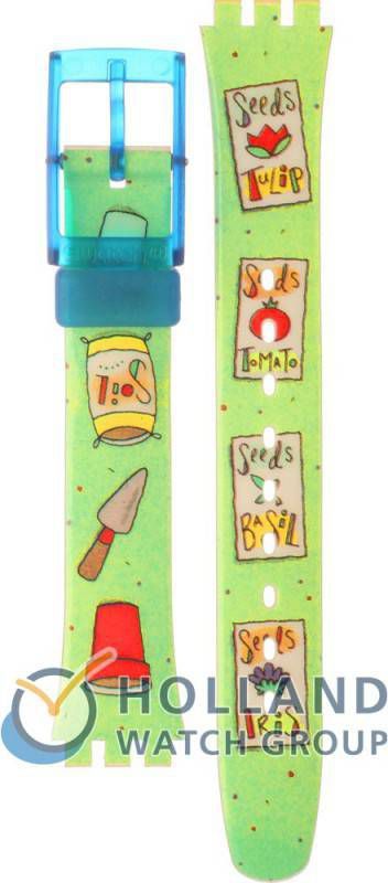 Swatch Standard Ladies Strap ALN129 LN129 Gardening Horlogeband