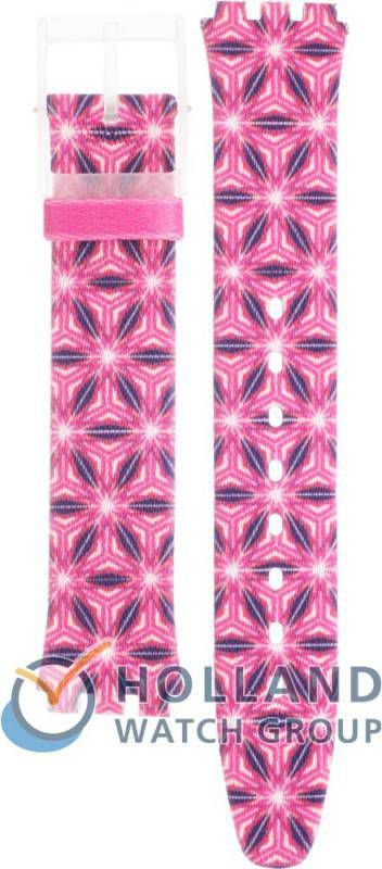 Swatch Skin Strap ASFW108 SFW108 Vetrata Horlogeband