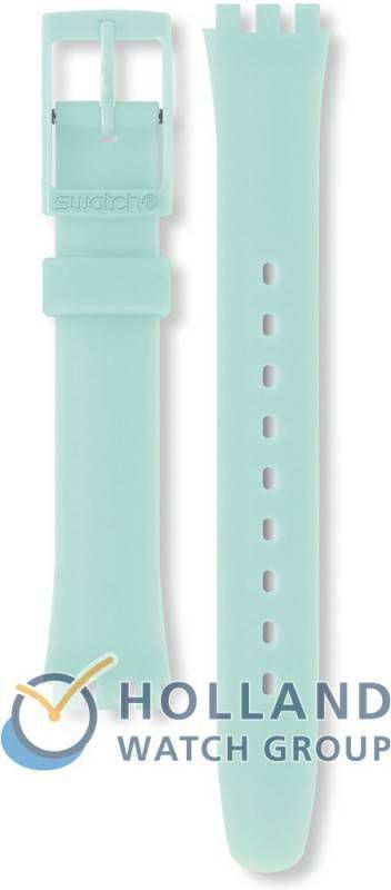 Swatch Standard Ladies Strap ALL114 LL114C Arctic Sea Horlogeband