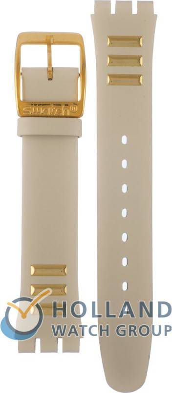 Swatch Straps AYLS195 YLS195 Golden Steps Horlogeband