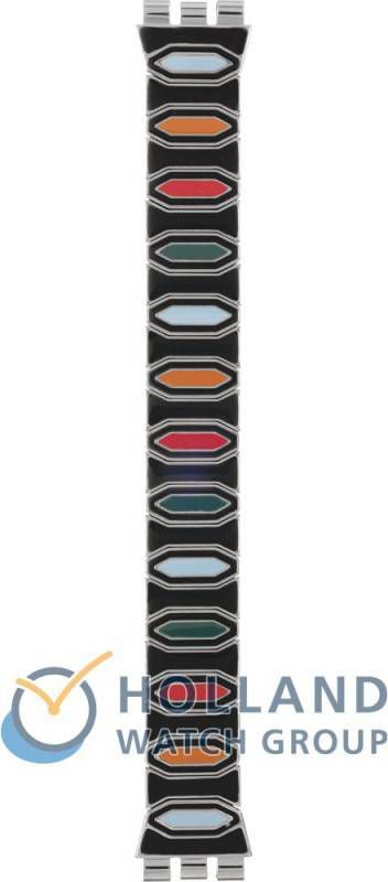 Swatch Standard Gents Strap AGB282B GB282 Zainab Small Horlogeband