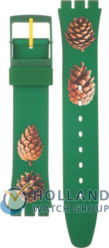 Swatch Standard Gents Strap AGG221 Pinezone Horlogeband