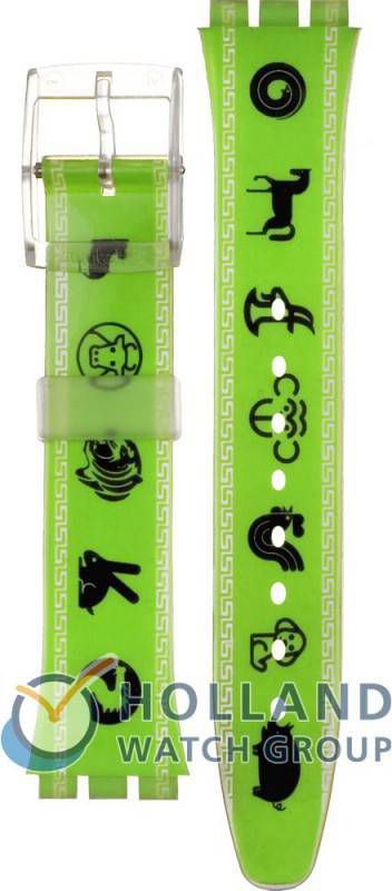 Swatch Standard Gents Strap AGK292 GK292 Rabit & Rabat Horlogeband