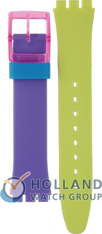 Swatch Standard Gents Strap AGP143 GP143 Circle In A Circle Horlogeband