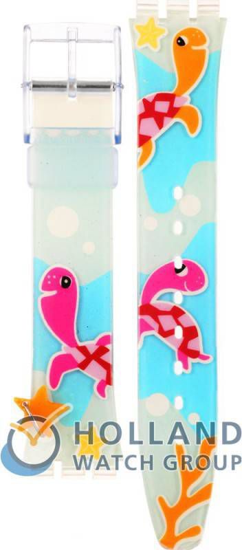 Swatch Standard Gents Strap AGS135 GS135 Sea Of Beauty Horlogeband