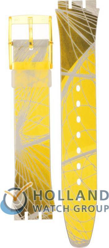 Swatch Standard Gents Strap AGJ119 GJ119 Spyral Horlogeband