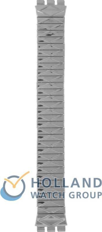 Swatch Standard Gents Strap AGK187 GK187 Silver Net Small Horlogeband