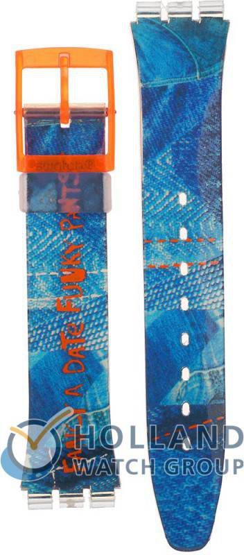 Swatch Standard Gents Strap AGN177 GN177 Tombeur Horlogeband