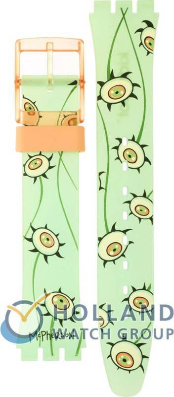 Swatch Standard Gents Strap AGP132 GP132 The Eyes Are Watching Horlogeband