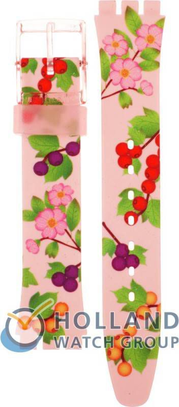 Swatch Standard Gents Strap AGP150 GP150 Merry Berry Horlogeband