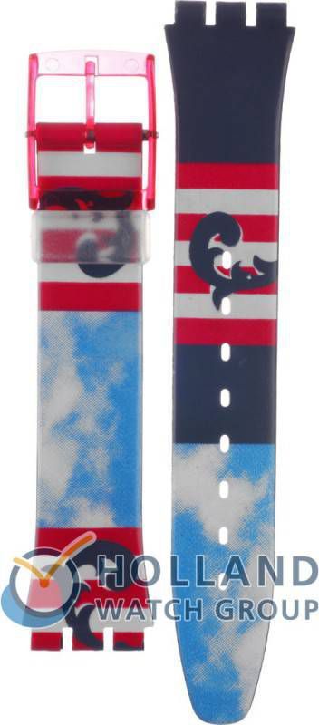 Swatch Standard Gents Strap AGR109 GR109 The Boss Horlogeband