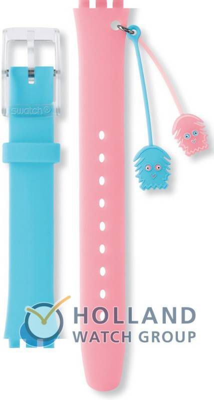 Swatch Standard Ladies Strap ALK301 LK301 Gummelis Horlogeband